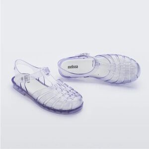 NIB Melissa Possession Clear jelly fisherman size 7